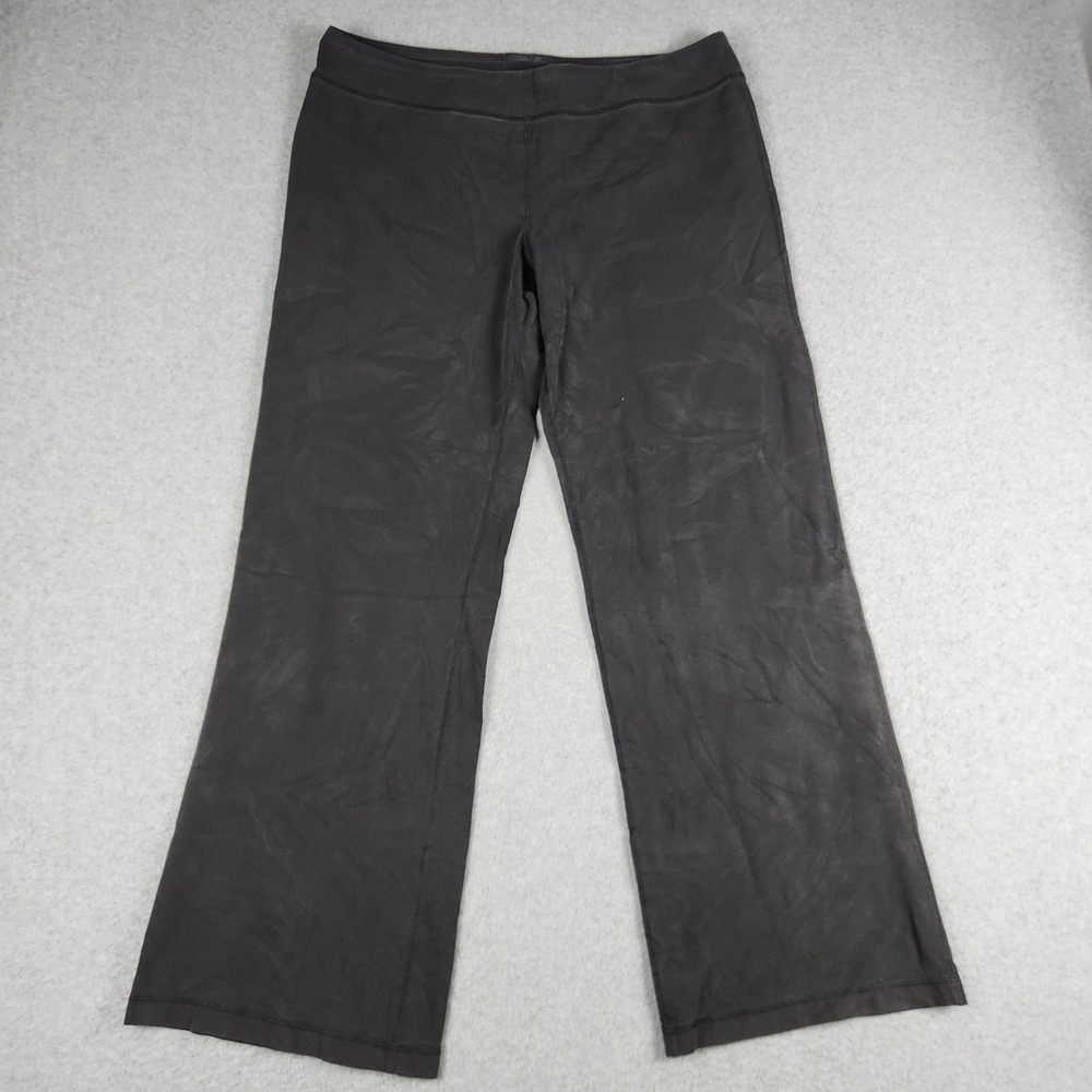 Danskin Now Bootcut Pants Womens XL Gray Yoga Athletic Stretch Active High Waist